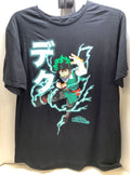 NWT My Hero Academia Graphic T Shirt Black Size Medium Crunchyroll