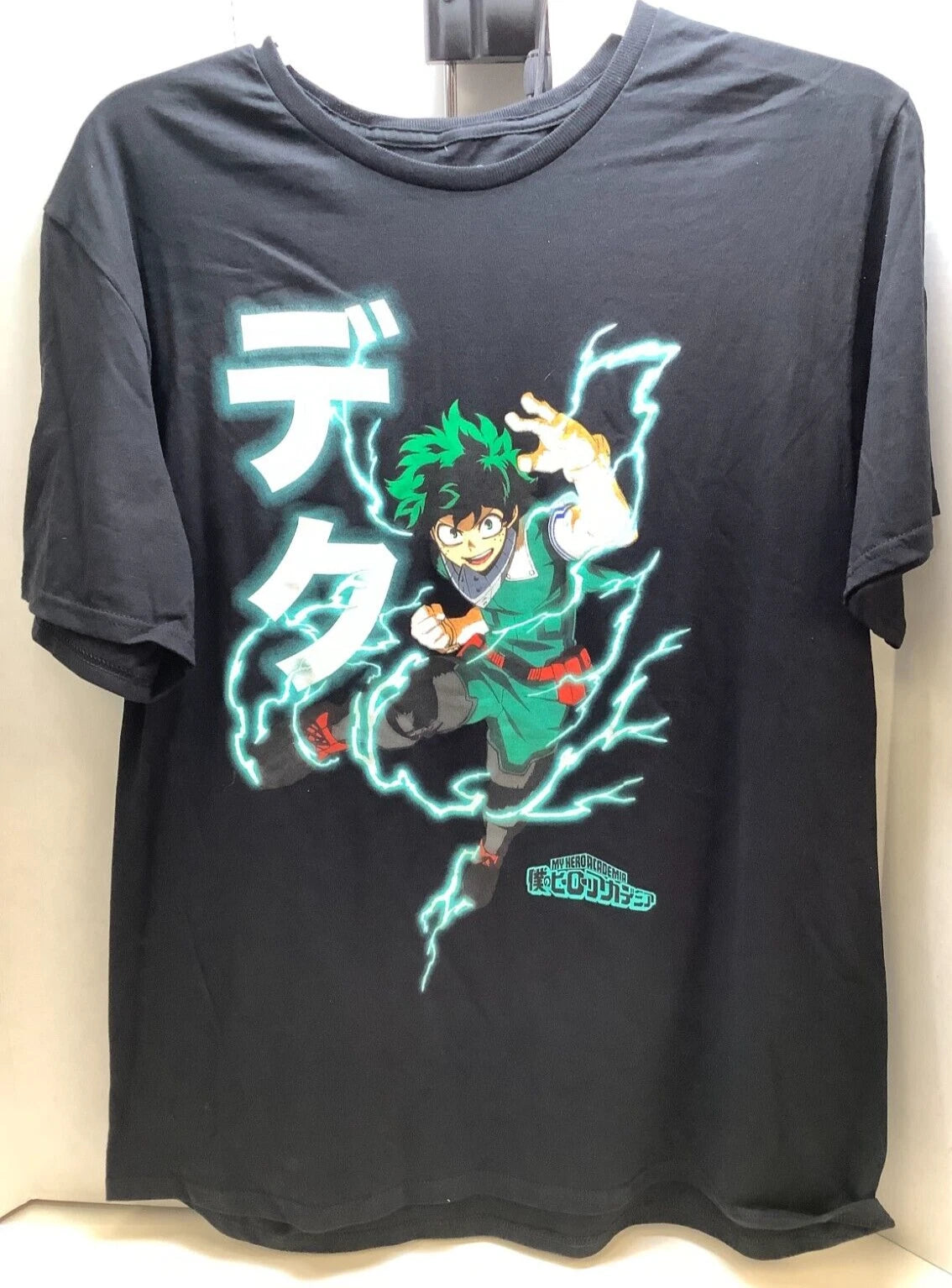NWT My Hero Academia Graphic T Shirt Black Size Medium Crunchyroll