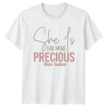 She Is Far More Precious Womens T-Shirt Biblical Faith Mothers Day Gift