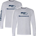 Seahawks Long Sleeve T-Shirt Seattle Football Sea GSS01