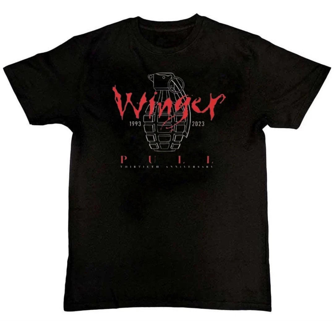 Winger Band Pull Thirtieth Anniversary Unisex Mens T-Shirt S M L XL 2 3 4 XL