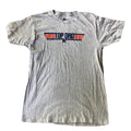Top Dad Father's Day Family Graphic T-Shirt Men’s Sz Large Ann Arbor Gray Casual