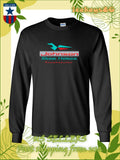 Johnson Skee-Horse Snowmobile Men's Long Sleeve T-Shirt American Size Tee Shirt