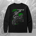 Kawasaki Z7 Hybrid 2024-2025 for Riders fan - Long Sleeve T-shirt