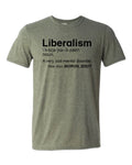 Liberalism Is A Mental Disorder T-Shirt Definition Funny Political Liberal Tears