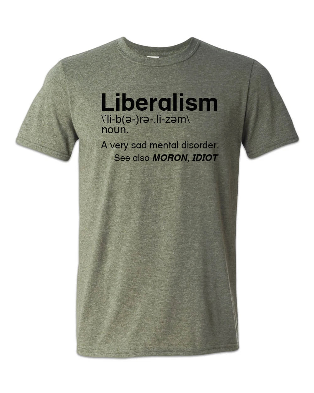Liberalism Is A Mental Disorder T-Shirt Definition Funny Political Liberal Tears