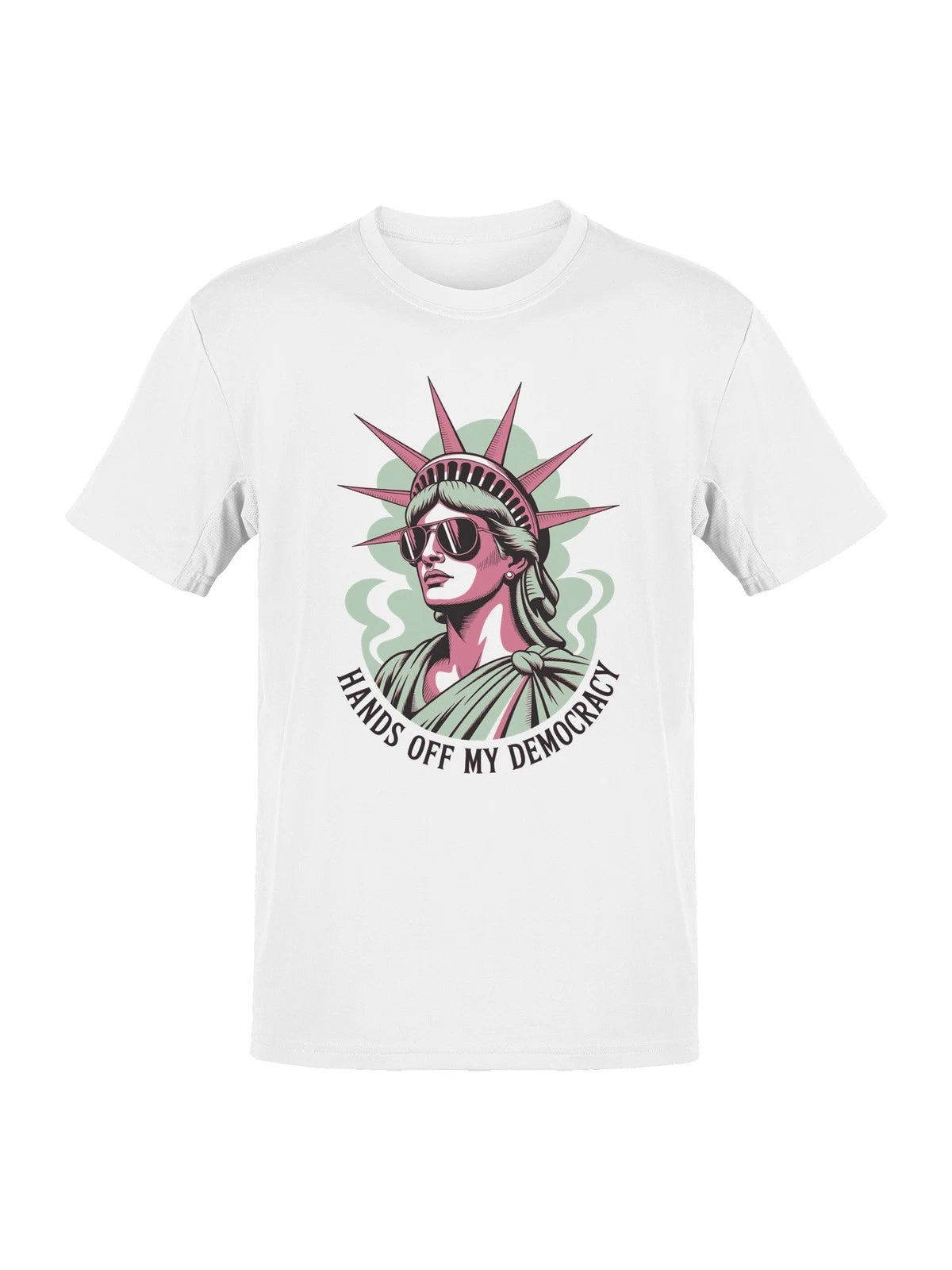Statue of Liberty Pop Art Message Men's T-shirt