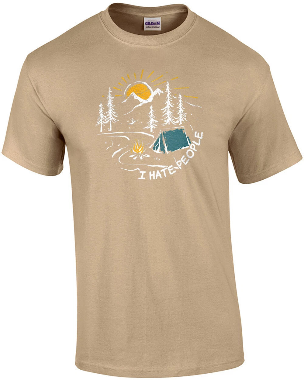 I Hate People Camping Shirt