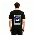Nullblock Graphic Tee Back Print Black White S-5XL Streetwear Shirt