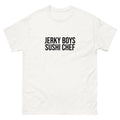 Jerky Boys Sushi Chef Comedy Classic The 90s 90’s Men white tee shirt t-shirt