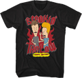 Vintage Breakin' The Law Beavis And Butt-Head T-Shirt All Size