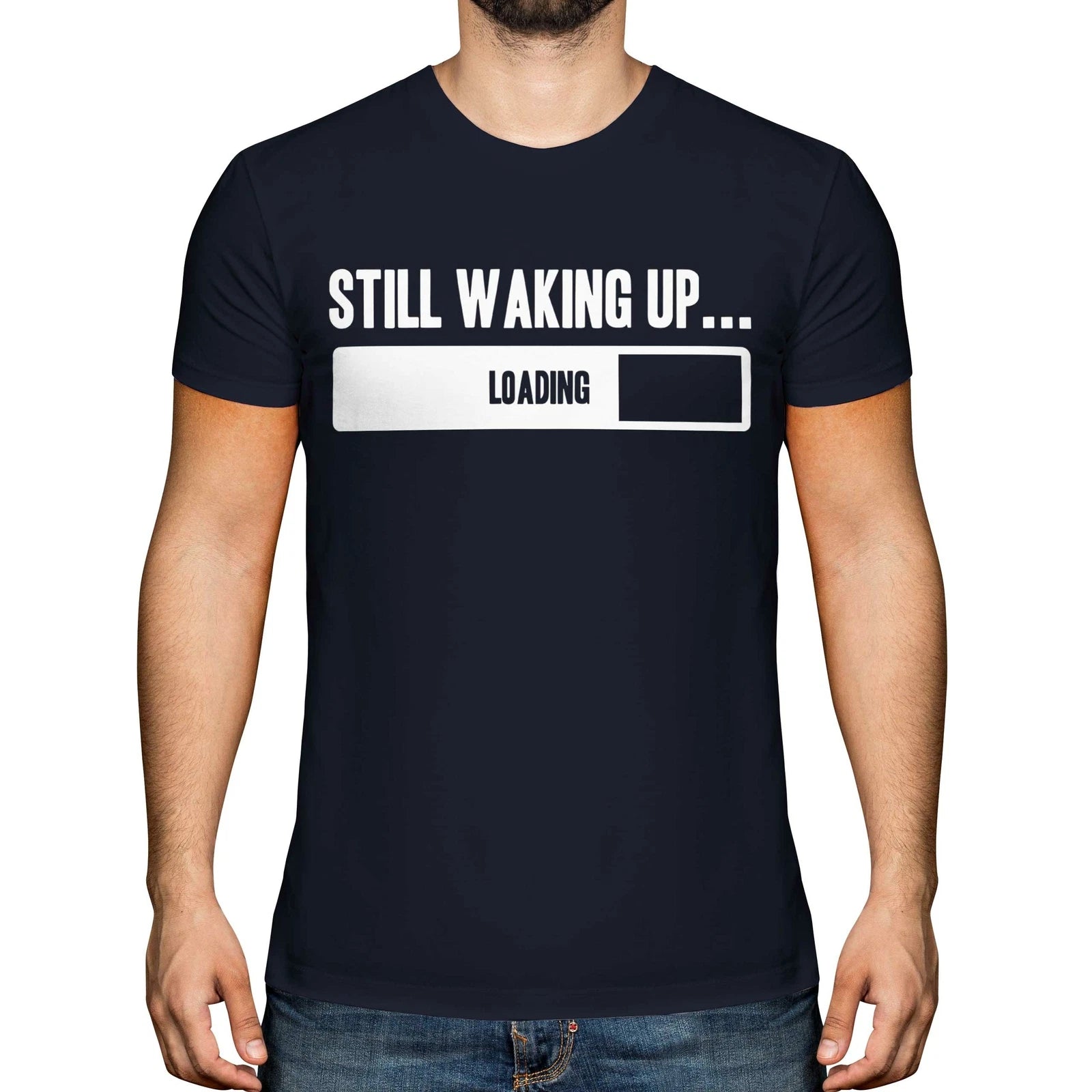 STILL WAKING UP MENS T-SHIRT TEE TOP GIFT FUNNY TEENAGER