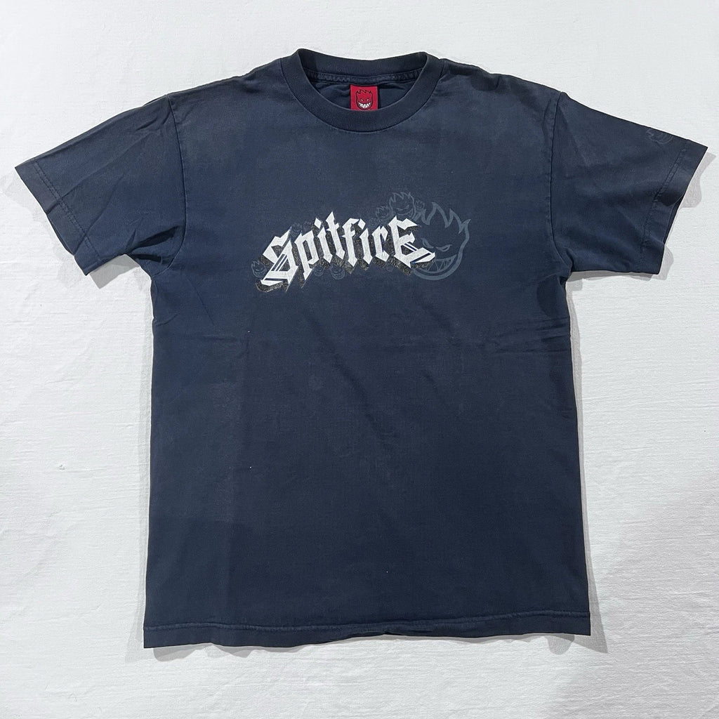 Vintage 90s 2000s Y2k Spitfire Wheels Skateboard T-Shirt Sz M