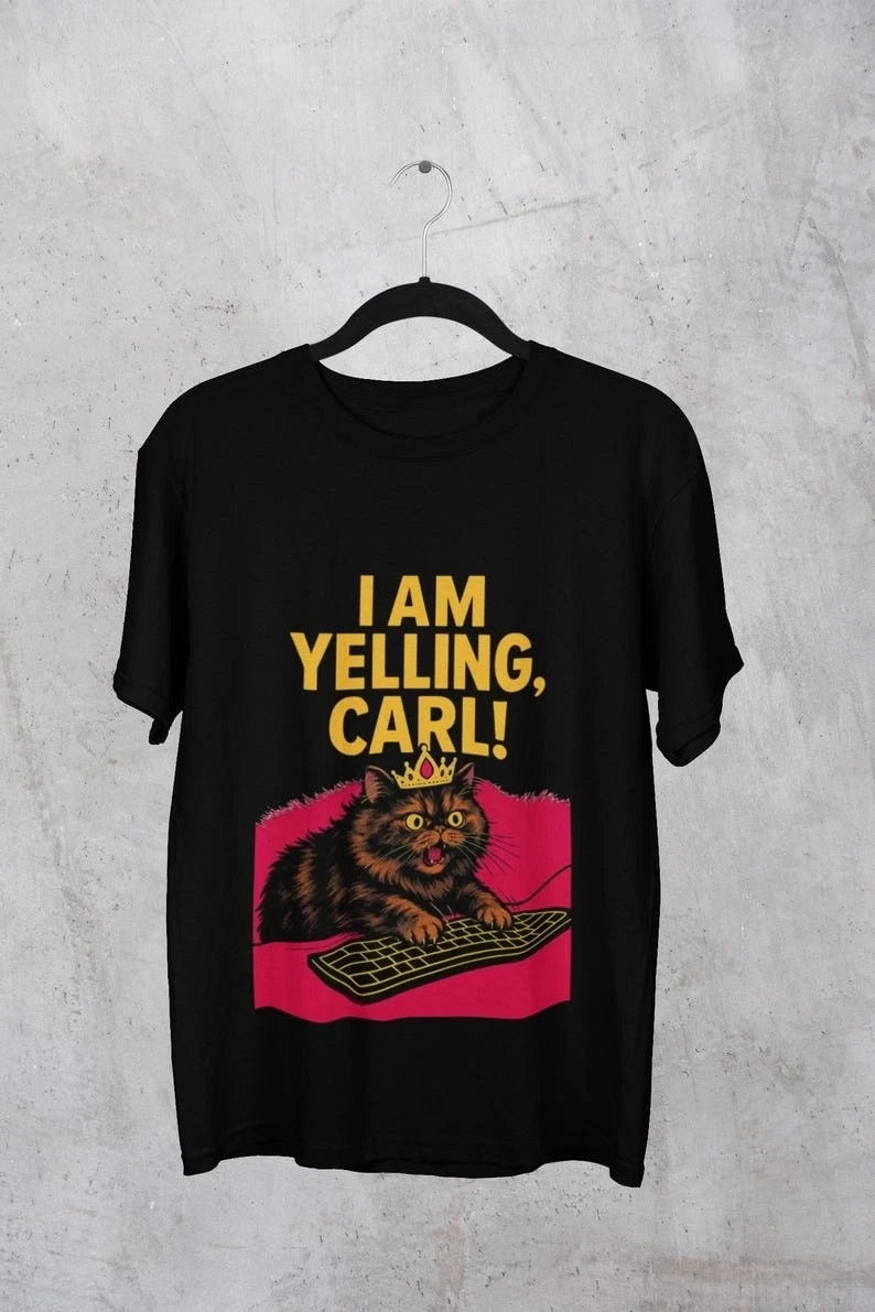I Am Yelling, Carl! T-shirt, Princess Donut & Dungeon Crawler Carl S-5XL Q4411