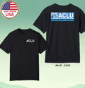 ACLU American Civil Liberties Union Men's Black Size S-5XL