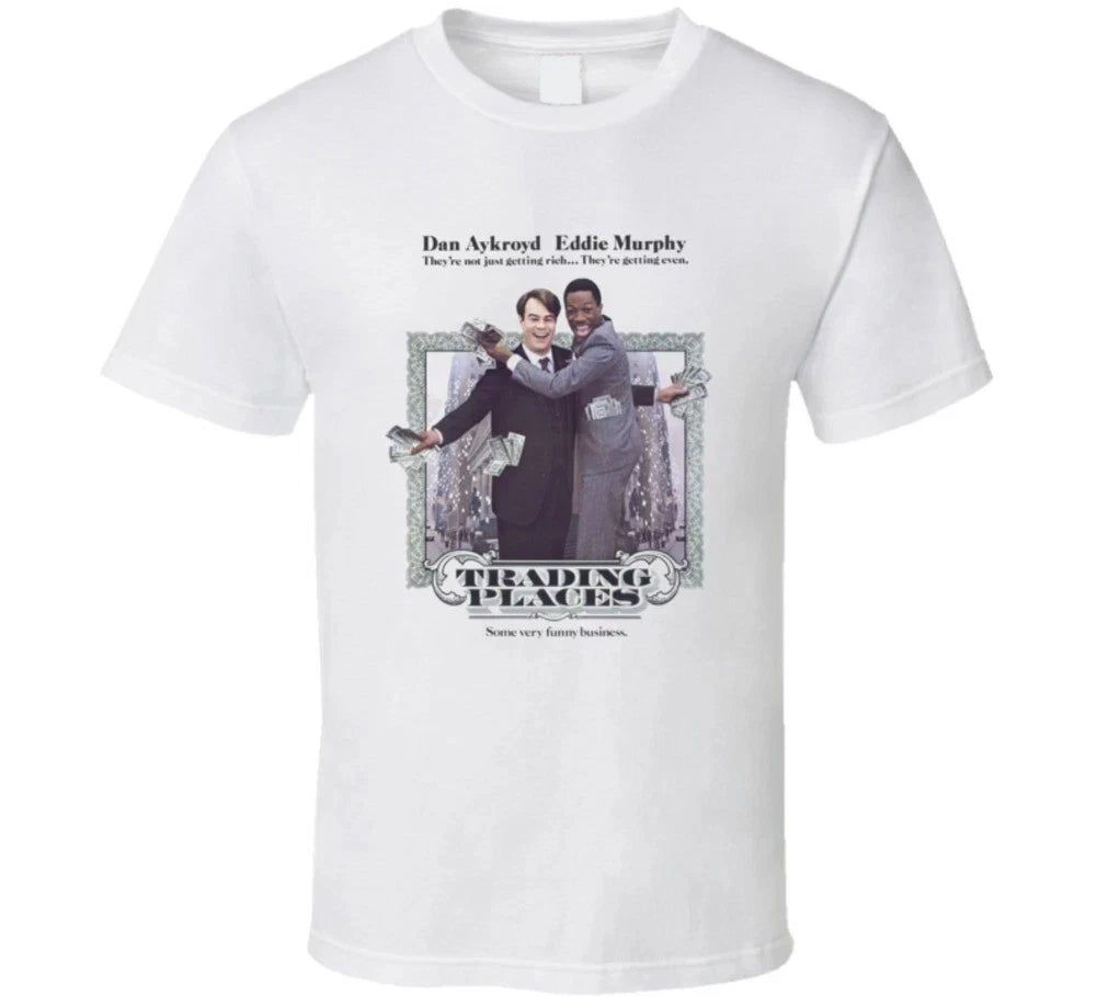 Trading Places Eddie Murphy Funny Retro 80's Movie T Shirt