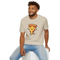 Happy Pizza Slice T-Shirt | Kawaii Pepperoni Tee