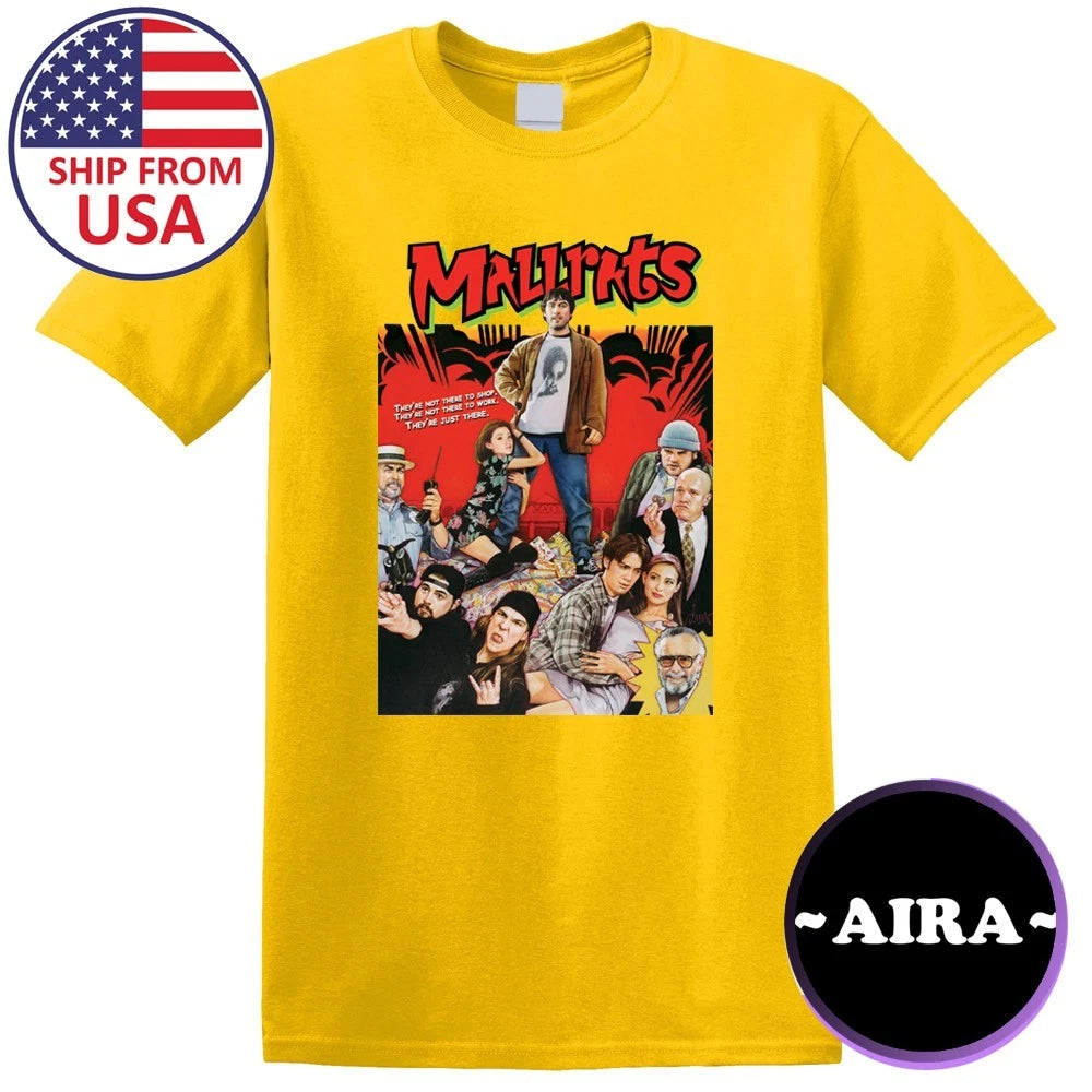 Mallrats 90's Funny Movie Men's Yellow Size S-5XL