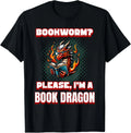 Sarcastic Bookworm Please I'm A Book Dragon Unisex T-Shirt