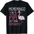 Flamingo Mememingo like a normal Meme Gifts Funny Grandma Gift Unisex T-Shirt