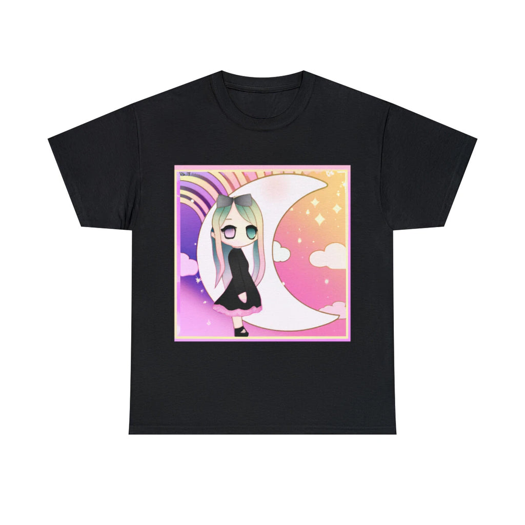 Cute Chibi Kawaii Anime Pastel Goth T Shirt Unisex Adults NEW Graphic Tee