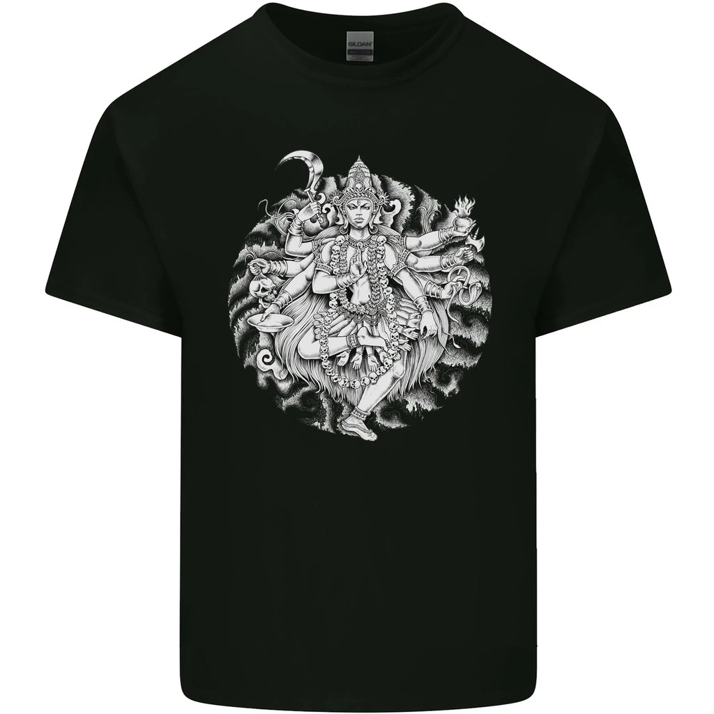 Goddess Shiva Hindu God Hinduism Religion Mens Cotton T-Shirt Tee Top