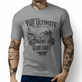 JL Ultimate Illustration For A Yamaha FJR1300 2012 Motorbike Fan T-shirt