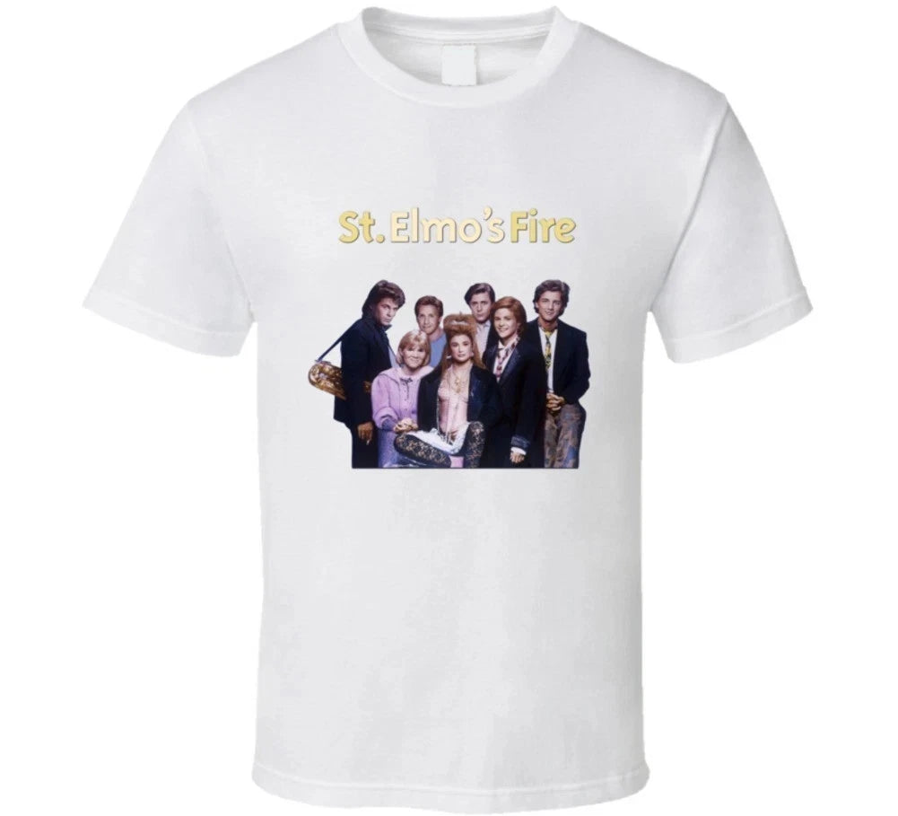 St Elmo's Fire Retro 80's Movie T Shirt