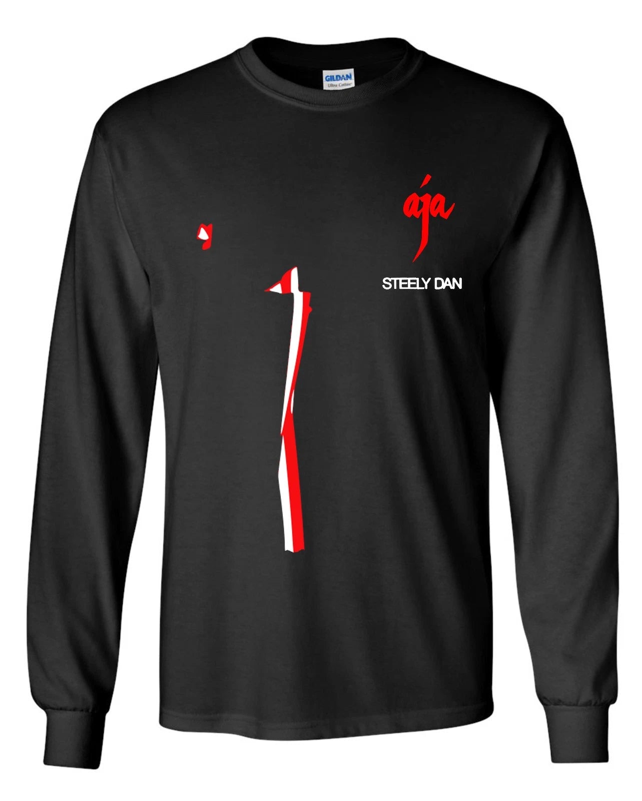Steely Dan Aja long sleeve t-shirt - Do It Again, Reelin’ in the Years, Peg