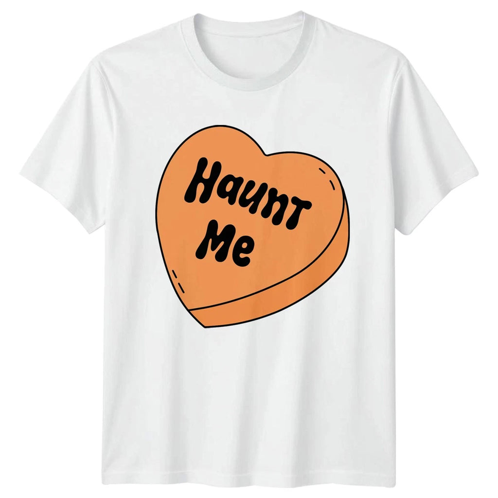 Haunt Me T-Shirt Halloween Spooky Romance Halloween Gift For Him And Her