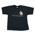 Vintage The Office Shirt XL Black Y2K Tv Show Humor Comedy Ricky Gervais Quote