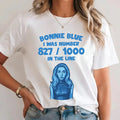 Bonnie Blue Meme Quote T-Shirt Funny Viral British Joke Humorous Gift Tee Top