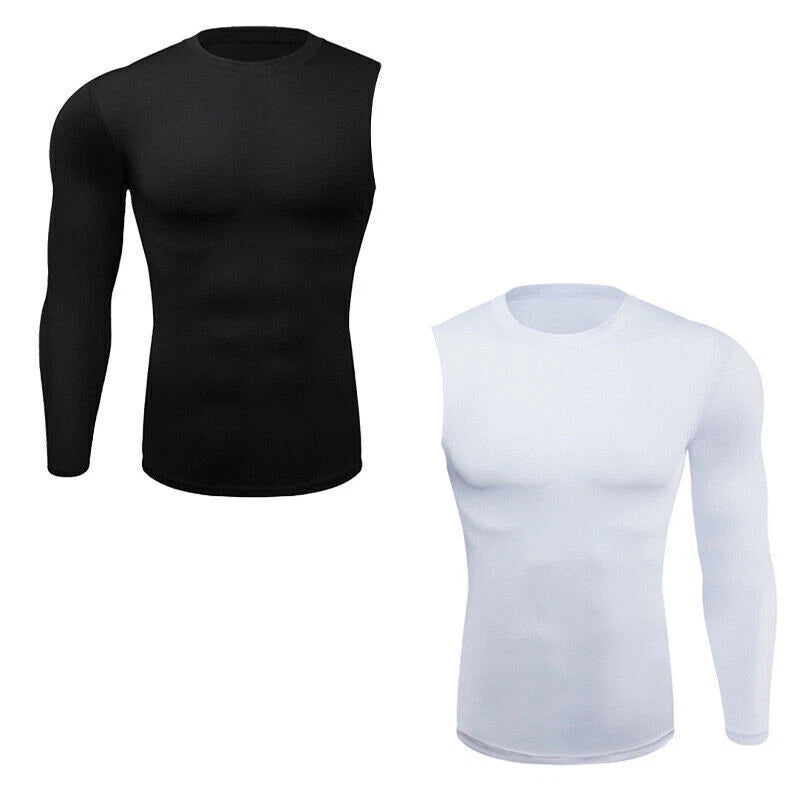 Hot Men's Athletic Single Sleeve One Arm 1/2 Compression Shirt Sports Tops Party