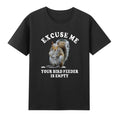 Squirrel Excuse Us Your Bird Feeder Is Empty Funny Quote Vintage Men's T-Shirt