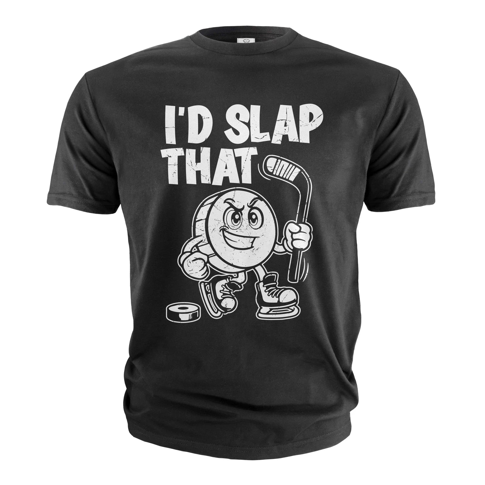 Men's I'd slap that funny ice hockey T-shirt Ice hockey funny men's gift shirt