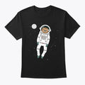 Funny Lazy Sloth In Spacesuit T-Shirt Made in the USA Size S to 5XL