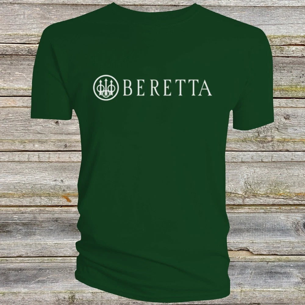 Beretta T Shirt Gun Firearms Pistol 2nd Amendment Rights Second Men FBR01