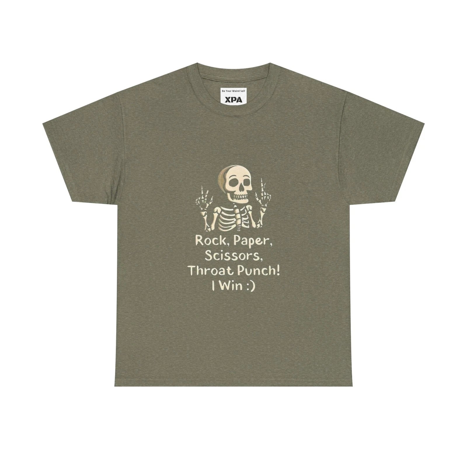 Unisex Heavy Cotton Tee, Graphic Tee, Casual Wear, Funny Quote