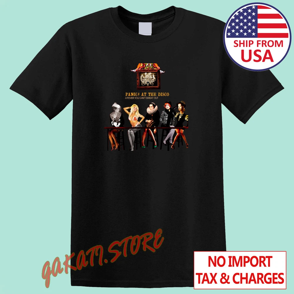 Panic! At The Disco A Fever You Can't Sweat Out Men's Black  Size S-5XL