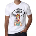 Men's Graphic T-Shirt V Neck Hello Gamer Eco-Friendly Limited Edition