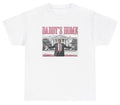 Daddy’s Home Trump Pink Graphic T Shirt Funny Trump Poltical Y2K MAGA Humor Tee
