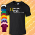 National Sarcasm Society T-Shirt | Slogan Humour Sarcasm Joke Novelty
