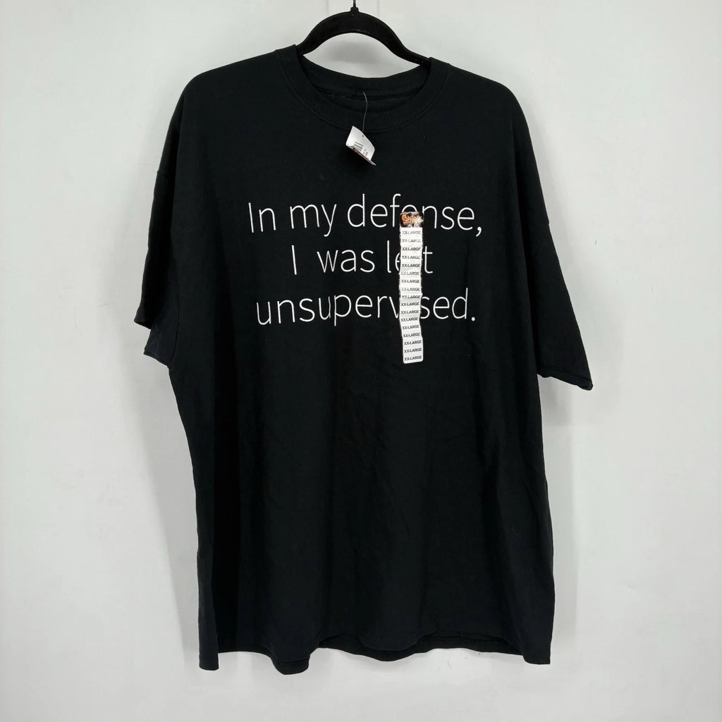 NEW Spencers Mens Funny Graphic Work Office Career Tee T Shirt Black Attitude