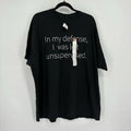 NEW Spencers Mens Funny Graphic Work Office Career Tee T Shirt Black Attitude
