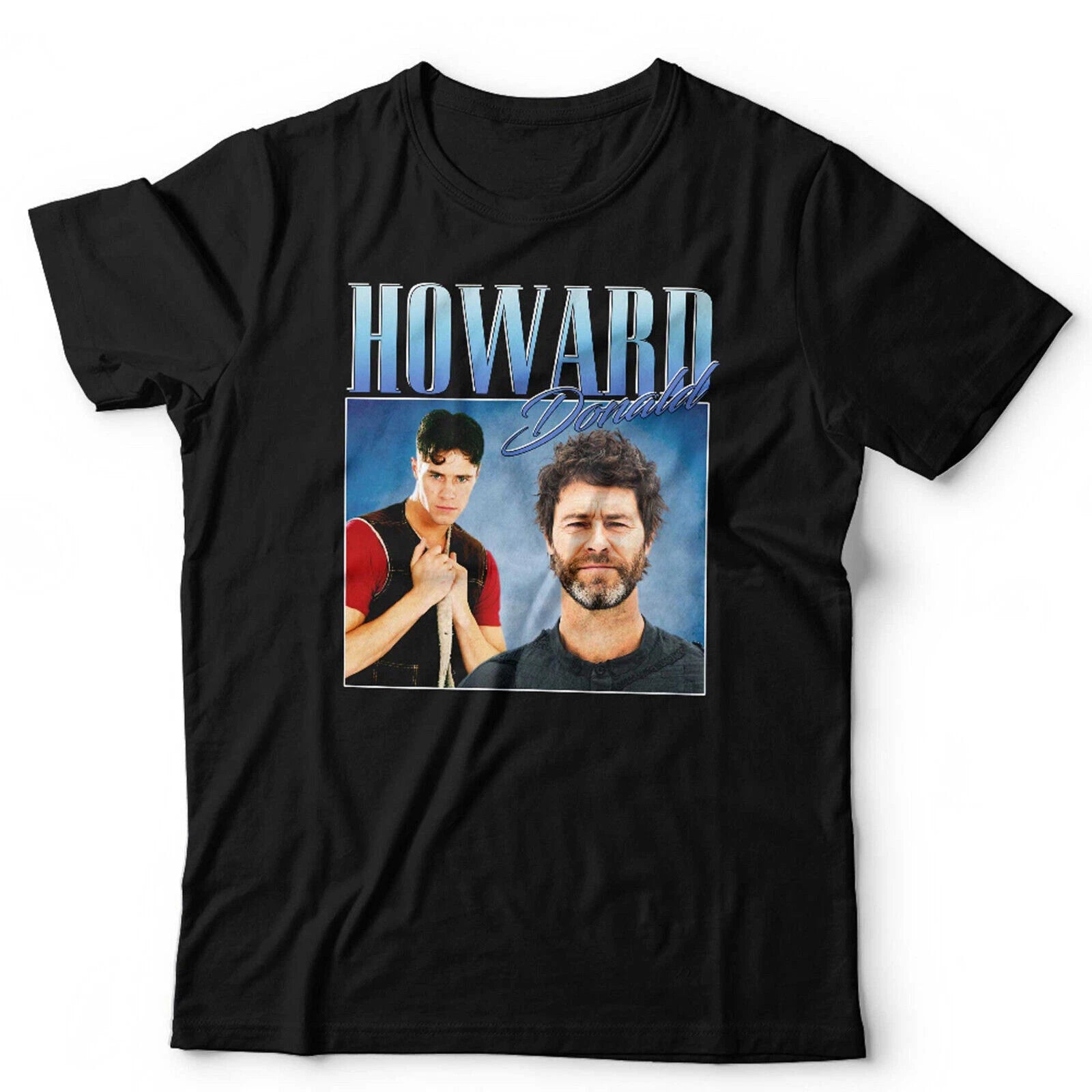 Howard Donald Tshirt Appreciation Unisex & Kids Homage Throwback Stag Hen Do