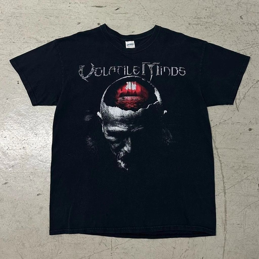 Y2K Volatile Minds Grunge Band T-Shirt