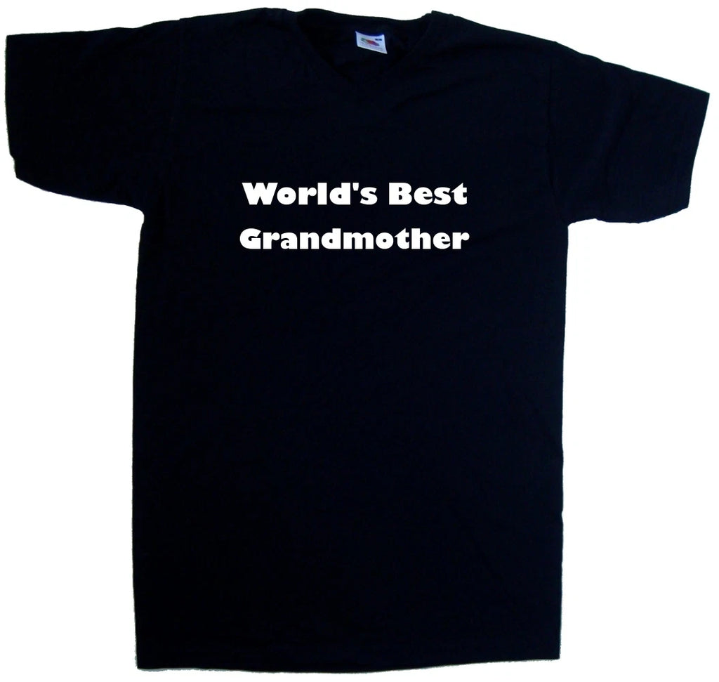 World's Best Grandmother V-Neck T-Shirt