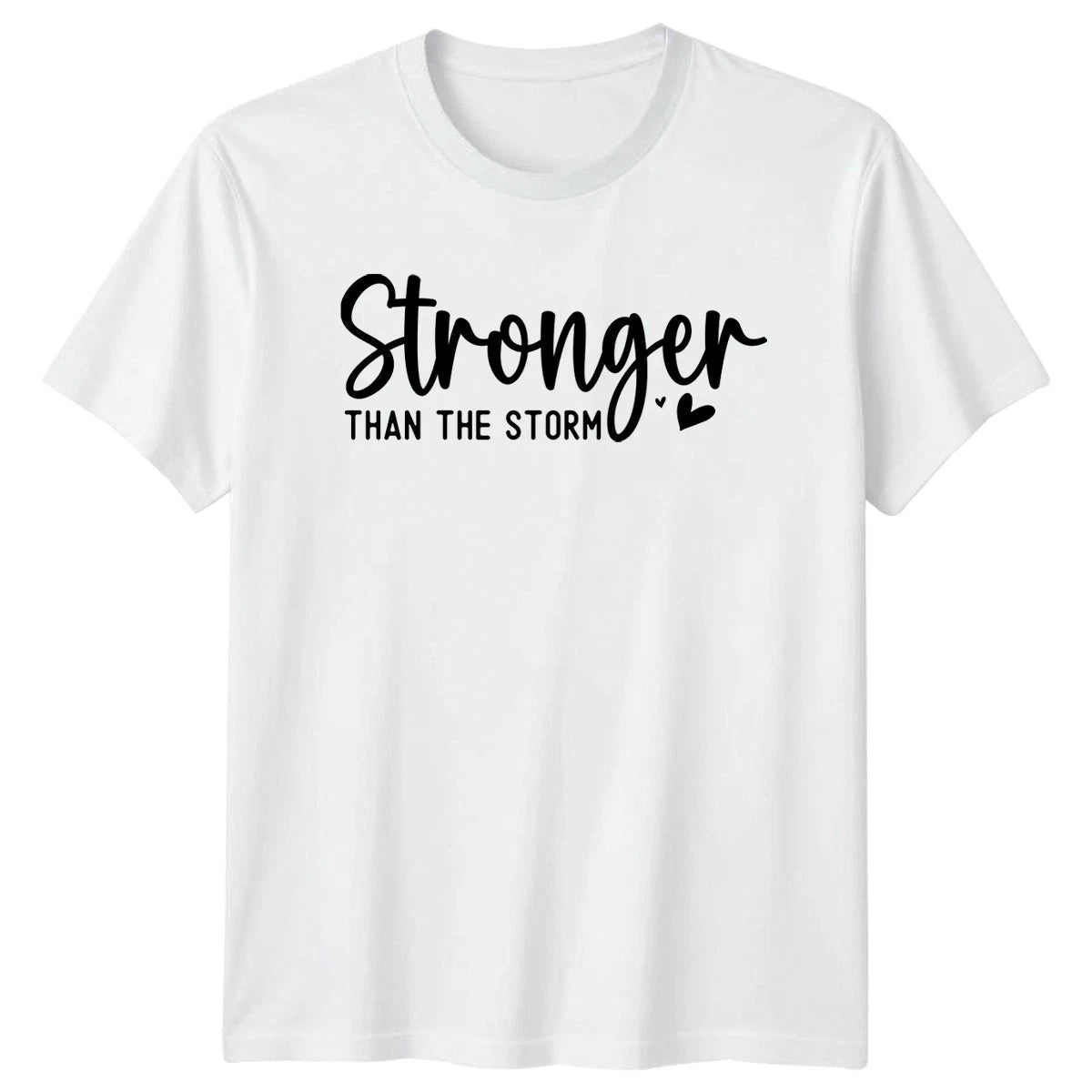 Stronger Than The Storm T-Shirt Motivational Mental Health Gift For Him And Her