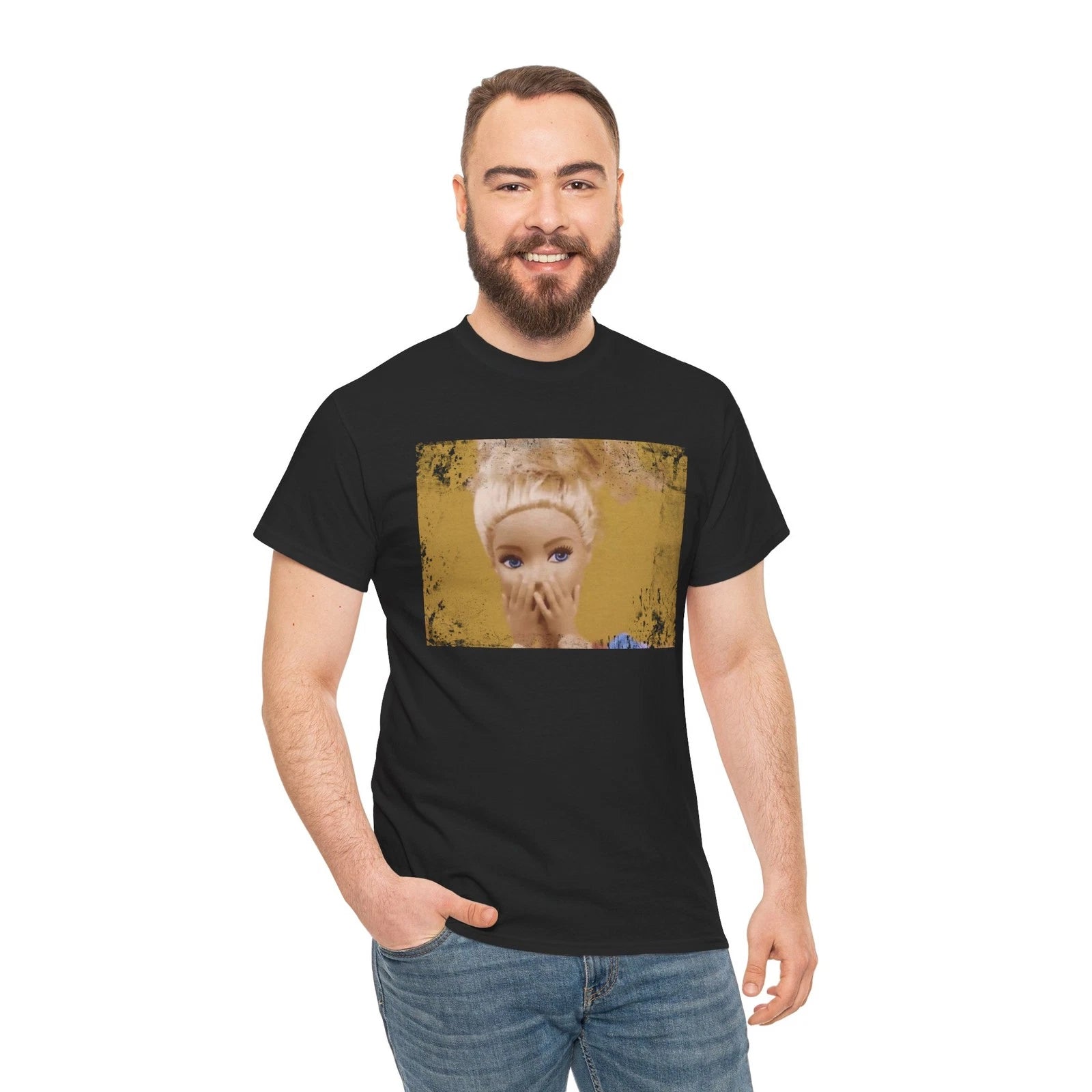 Surprised Doll Meme T-Shirt | Shocked Doll Reaction Shirt