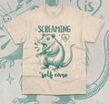 Screaming Is Self Care T-Shirt Funny Meme Opossum Screaming Unisex Shirt